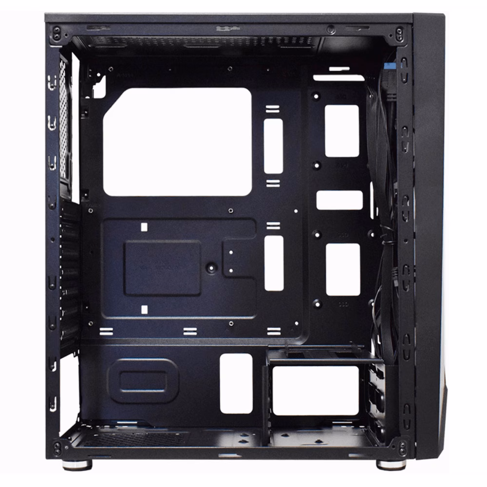 Gabinete K-Mex Gamer CG38TG Hawk Painel Led RGB Rainbow - Imagem 5