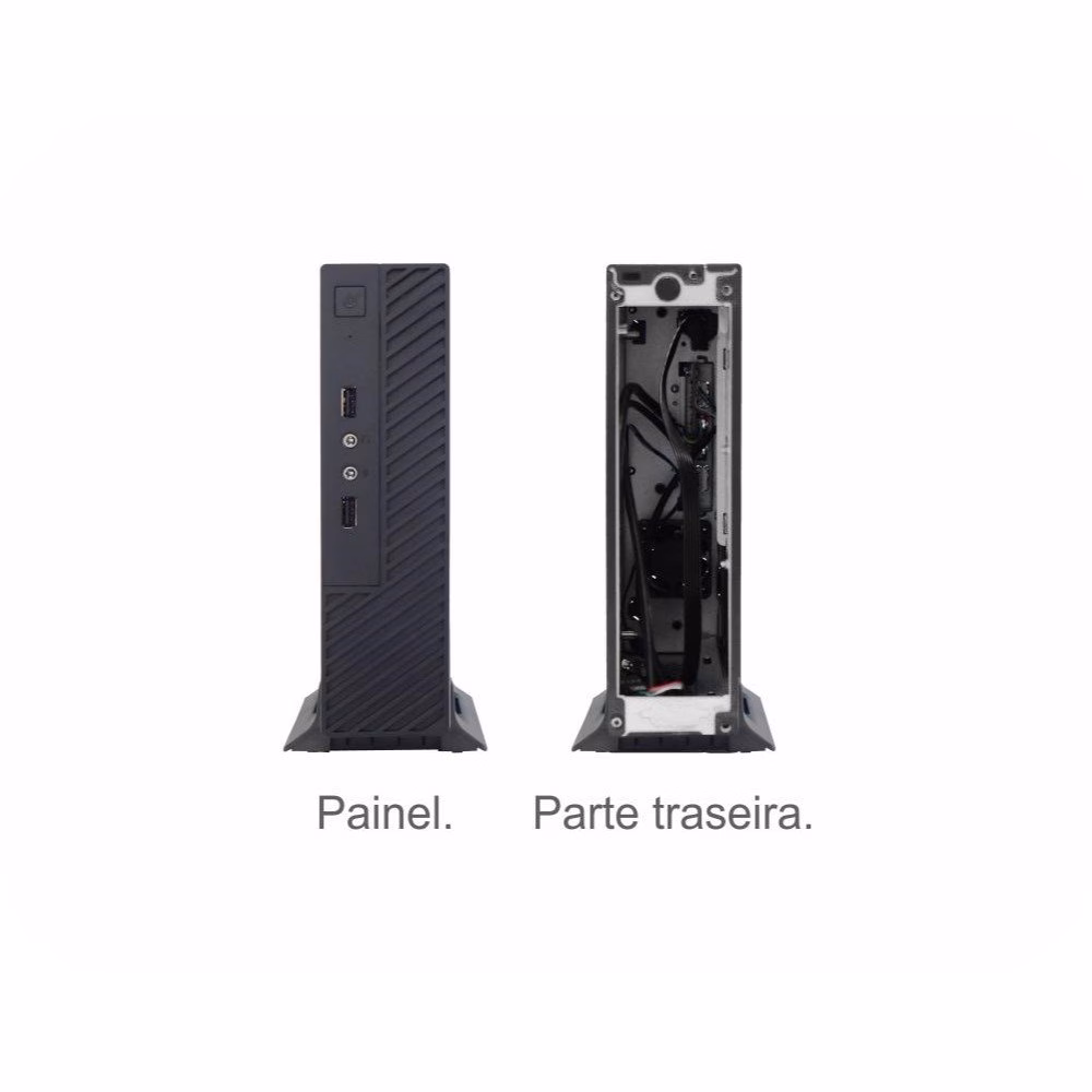 Gabinete K-Mex Mini ITX Com Fonte Externa de 60W - GI-01S2 - Imagem 2