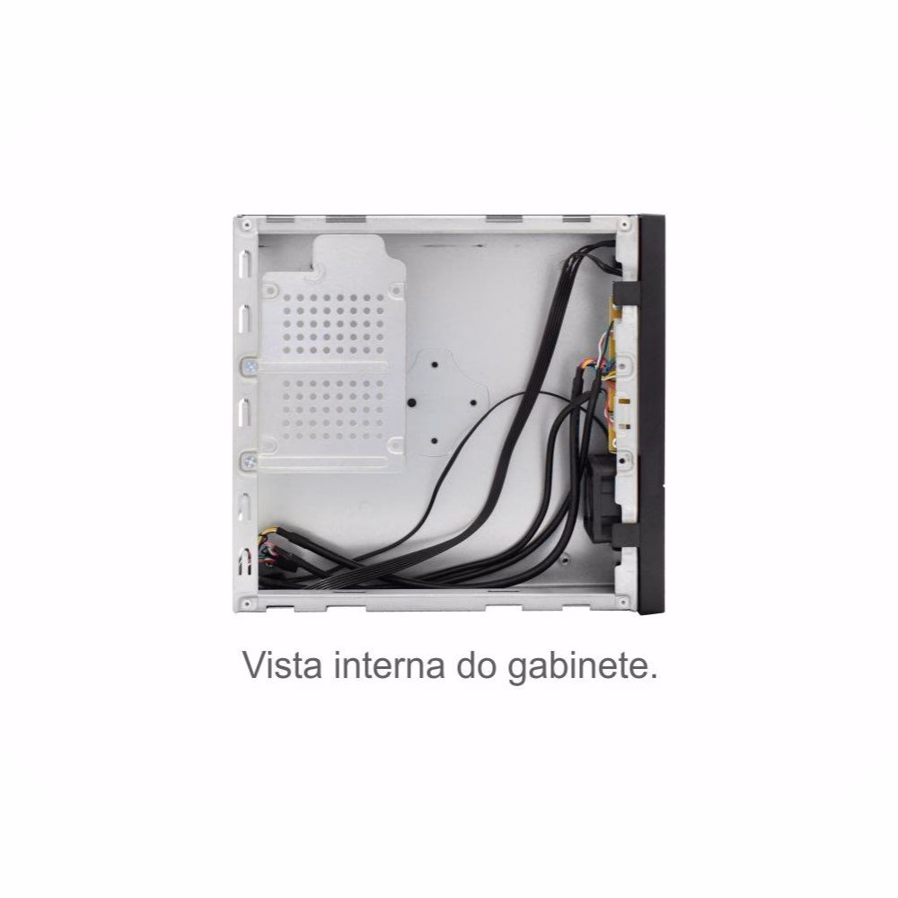 Gabinete K-Mex Mini ITX Com Fonte Externa de 60W - GI-01S2 - Imagem 3