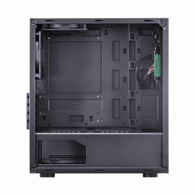 Gabinete PCYes Mid-Tower Terra 2 Fans Com Lateral Acrilica Preto - TERPT2FCA - Imagem 7