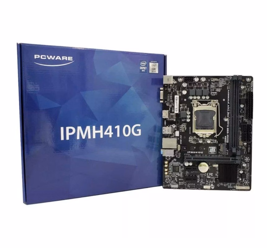Mother Board Pcware IPMH410G, DDR4, LGA 1200