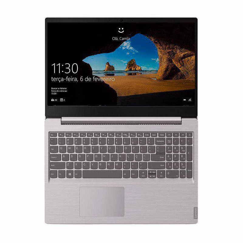Notebook Lenovo S145 Ultrafino Intel Core i3-8130U, 4GB, 1TB, Linux, 15.6, Prata 81XMS0000 - Imagem 2