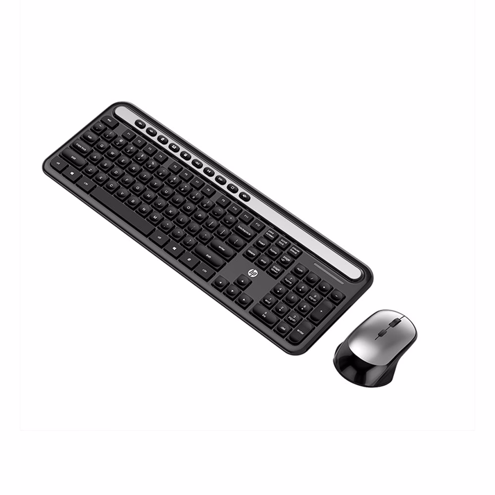Kit Teclado e Mouse HP CS500 Wireless Preto 5RB19PA