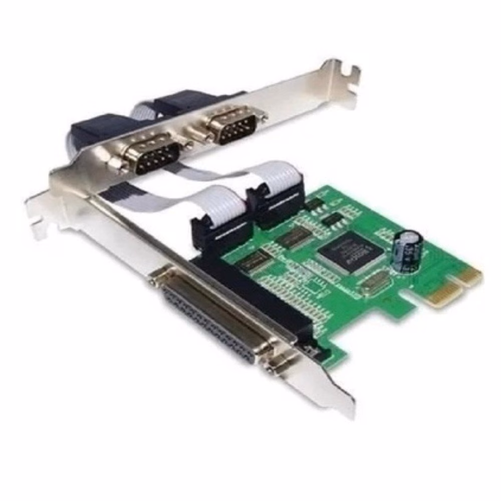 Placa Knup KP-T105 PCI-E 2 Seriais e 1 Paralela