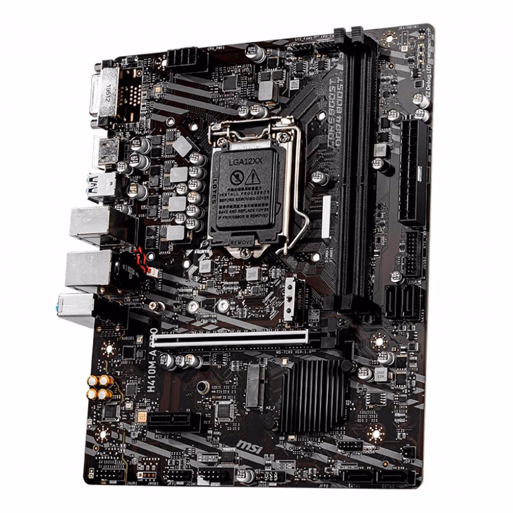 Placa Mãe MSI H410M-A Pro, mATX, Intel LGA 1200 - Imagem 4