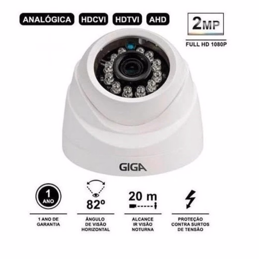 Câmera Giga Security GS0270 IR Dome Orion 1080P - Imagem 3