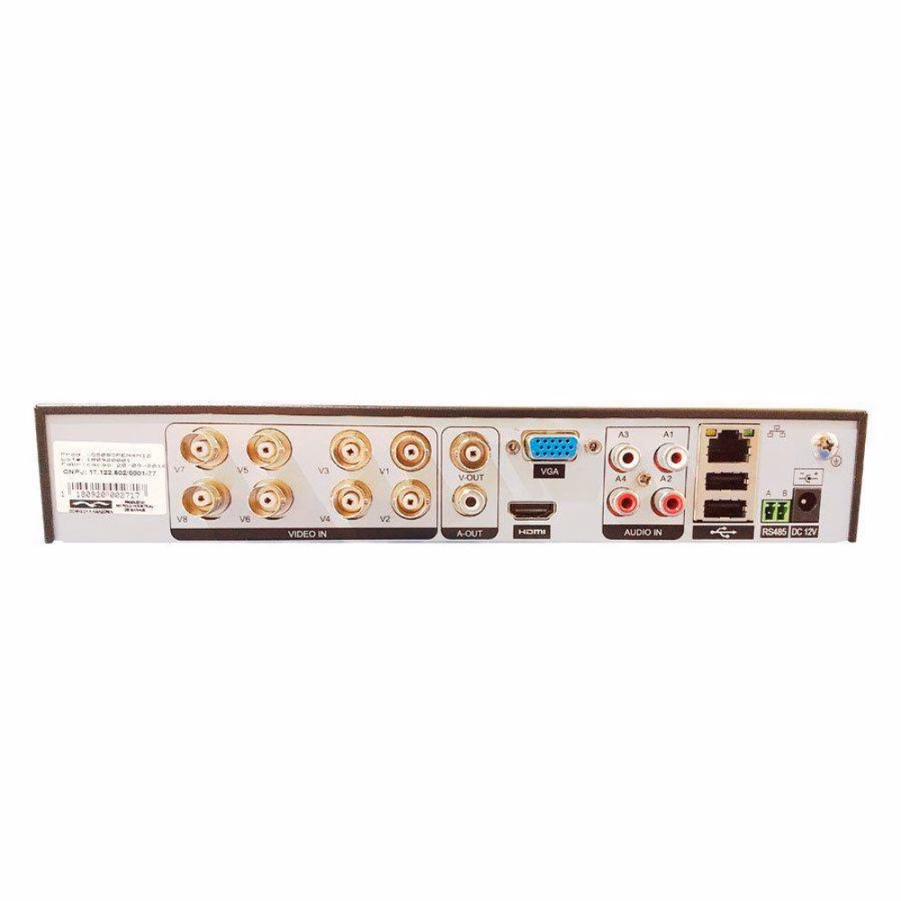 DVR Giga Security GS0181 8 Canais Orion 1080P - Imagem 3