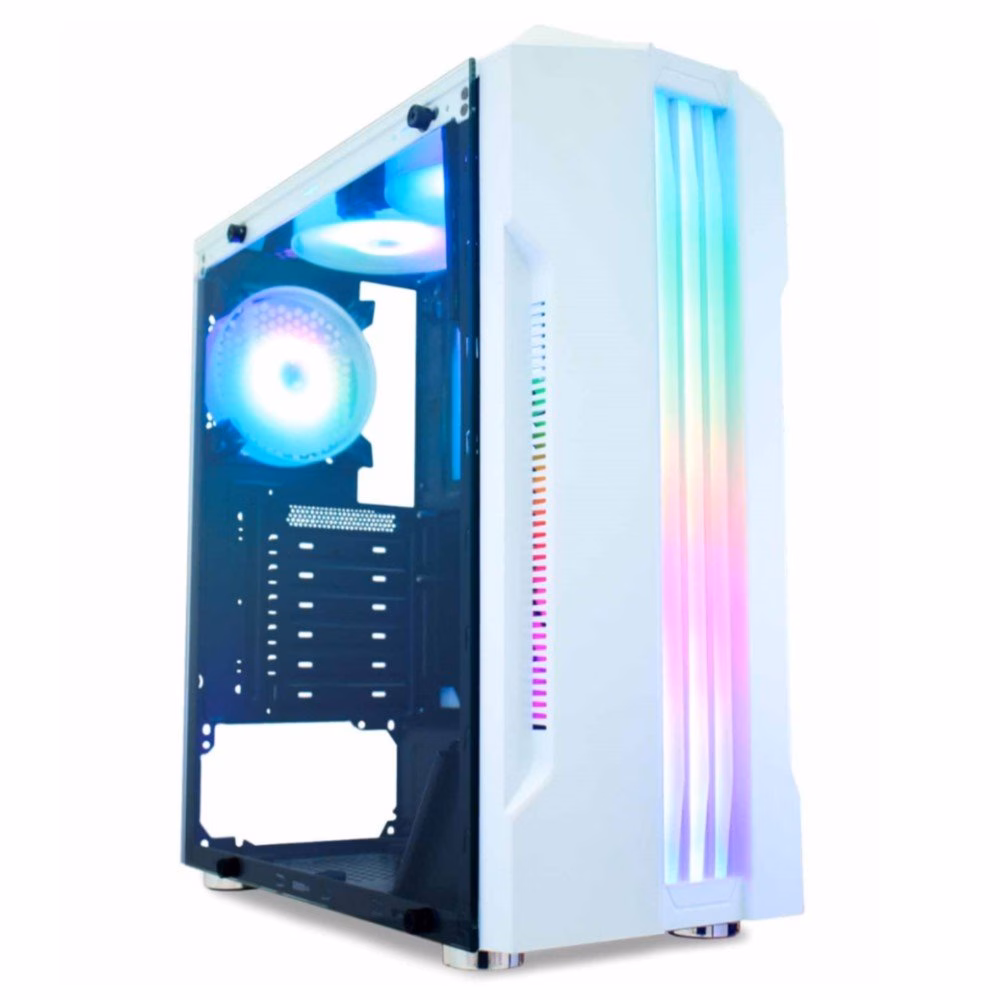 Gabinete Gamer K-Mex CG-04QI Bifrost Branco, sem Fonte