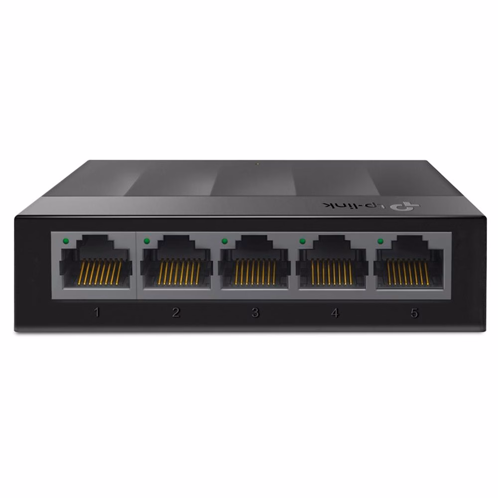 Switch TP-Link LS1005G 5 Portas Gigabit, de Mesa