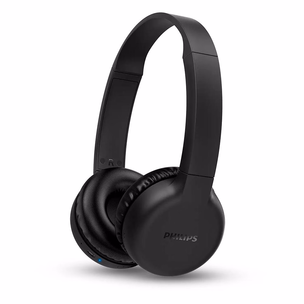 Fone de Ouvido Sem Fio Philips TAH1205BK, Bluetooth 5.1, Preto