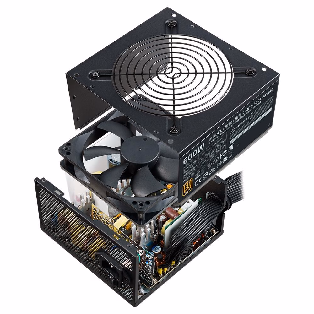 Fonte Cooler Master MWE Bronze V2, 600W, 80 Plus Bronze - Imagem 5