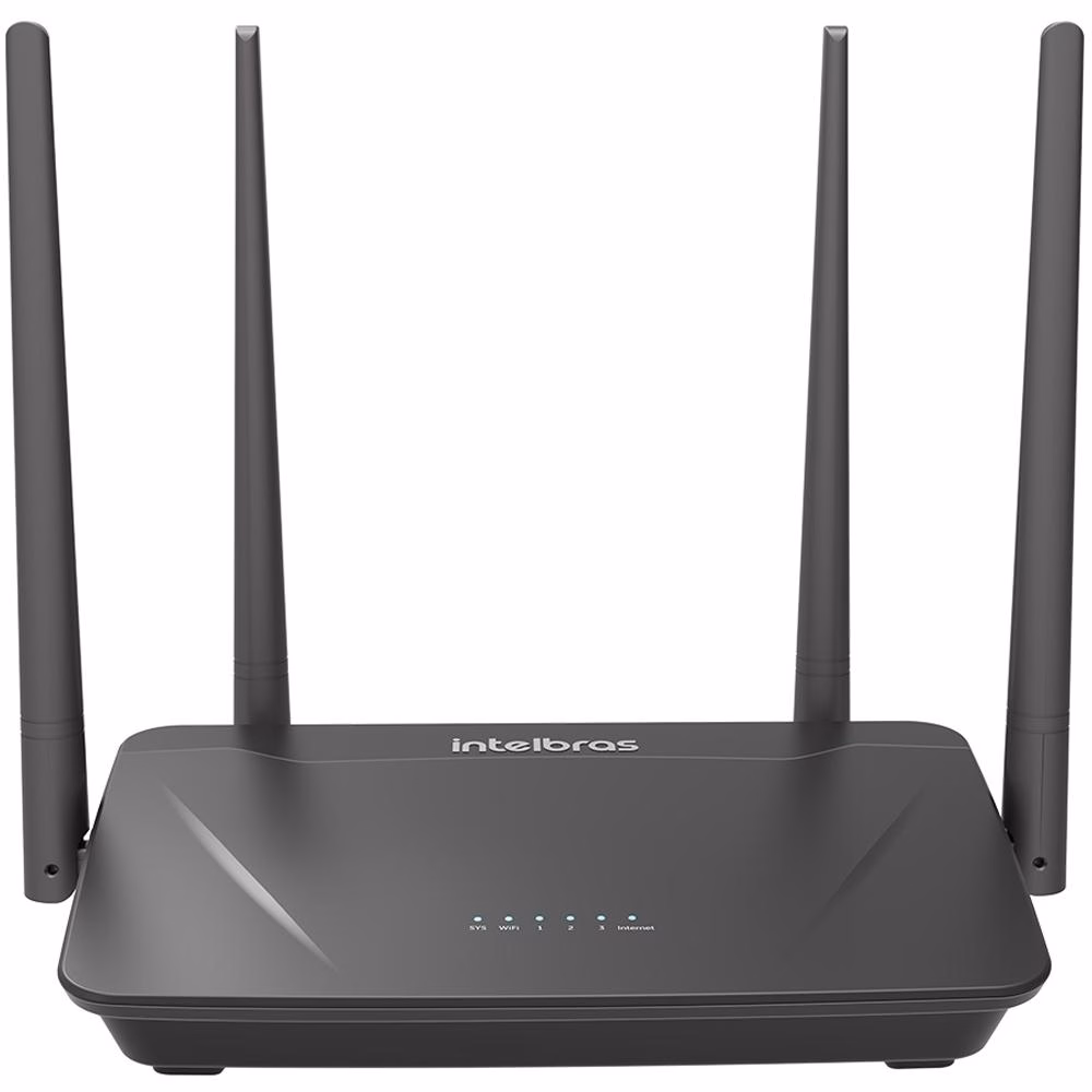 Roteador Wireless Intelbras ACtion RF 1200, Dual Band, 1200Mbps, 4 Antenas