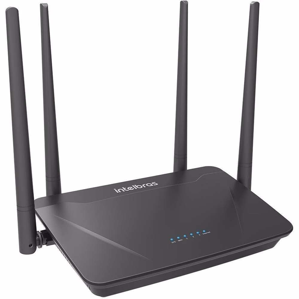 Roteador Wireless Intelbras ACtion RF 1200, Dual Band, 1200Mbps, 4 Antenas - Imagem 2
