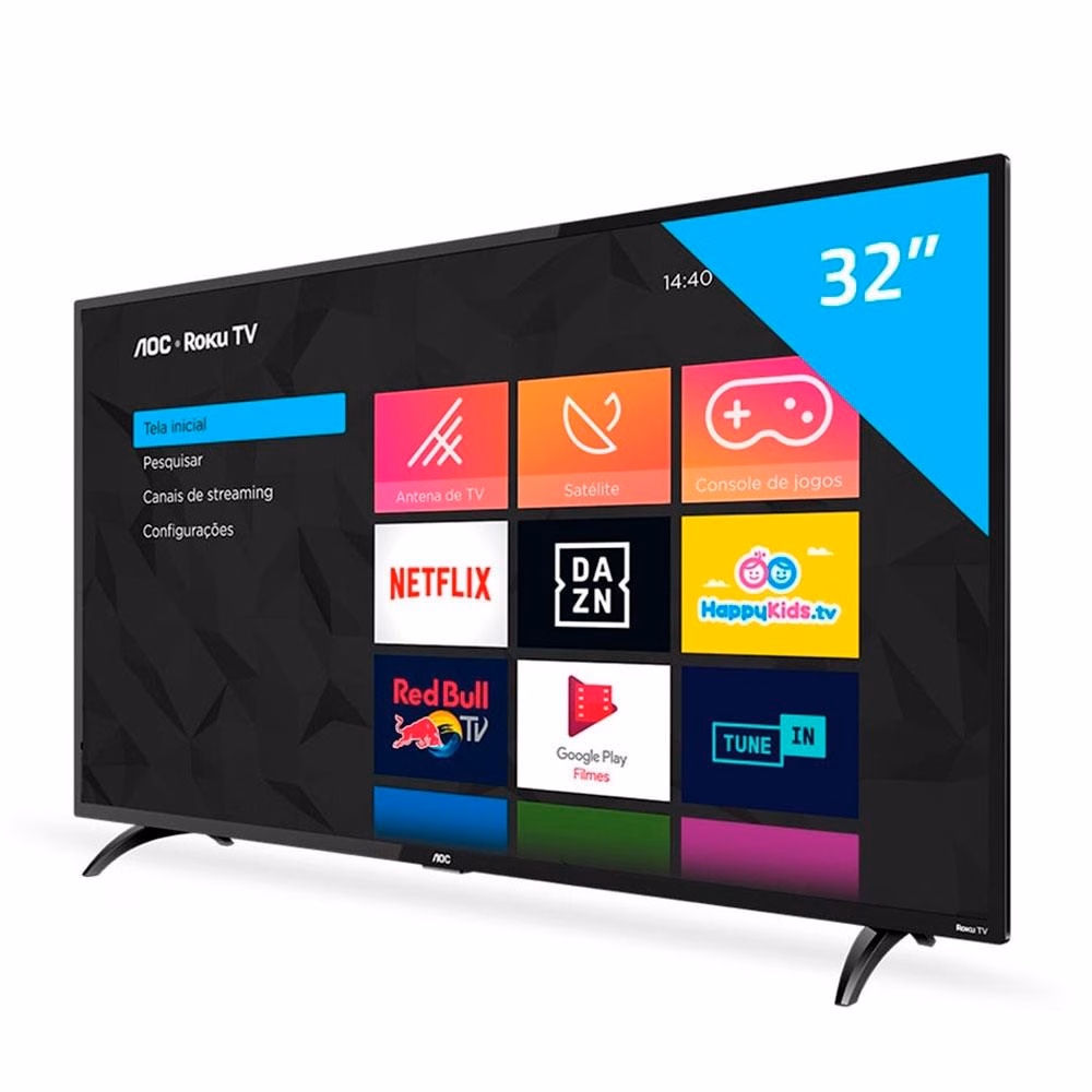 Smart TV AOC 32S5195/78G LED 32", 3 HDMI, 1 USB, Wi-Fi - Imagem 2