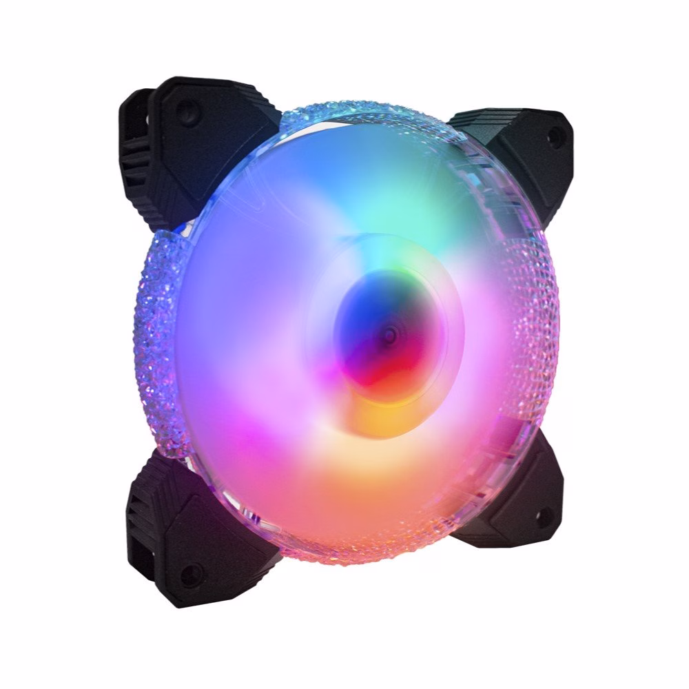 Cooler Fan K-Mex AFCAJ1 Diamond Star Multicolor 120x120mm