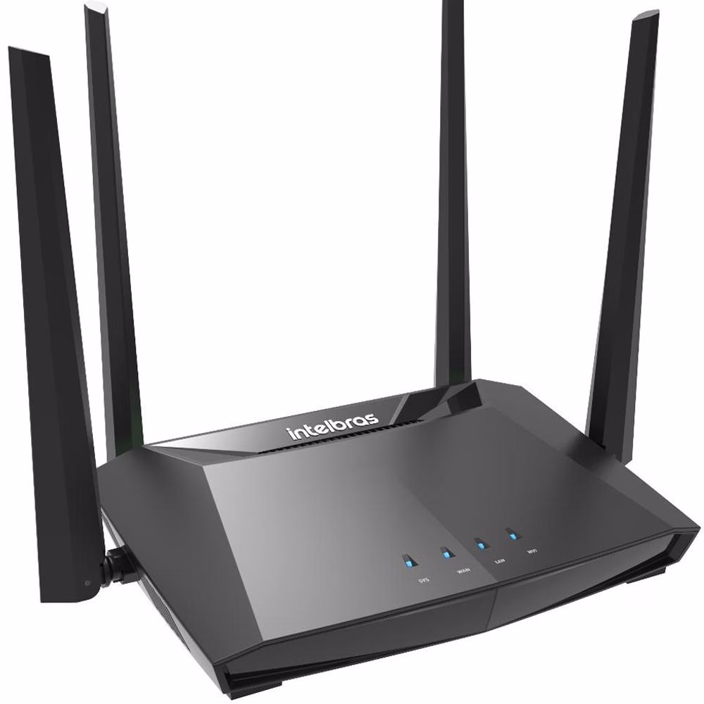 Roteador Wireless Intelbras ACtion RG 1200, Gigabit, Dual Band, 867Mbps, 4 Antenas - Imagem 2