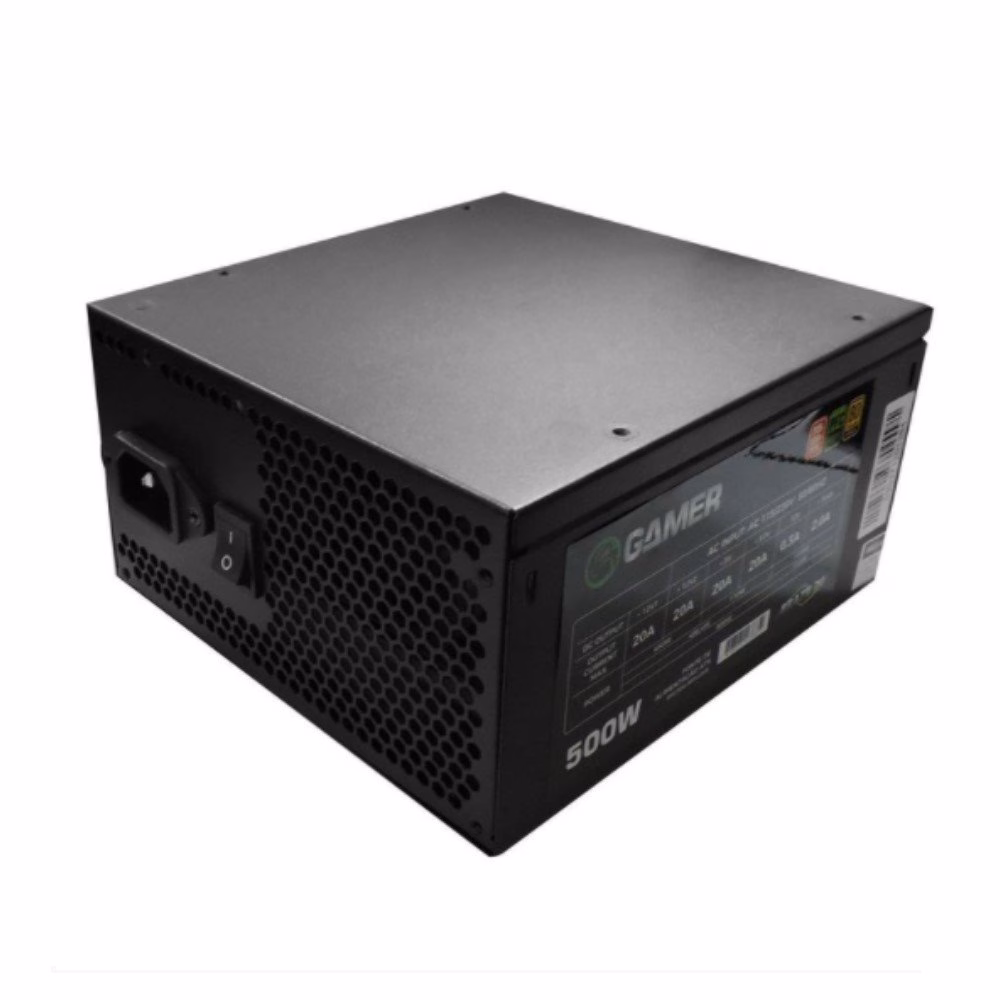 Fonte BrazilPC BPC/500-80P/B 500W 80 Plus, Crossfire, SLI, PFC Ativo - Imagem 3