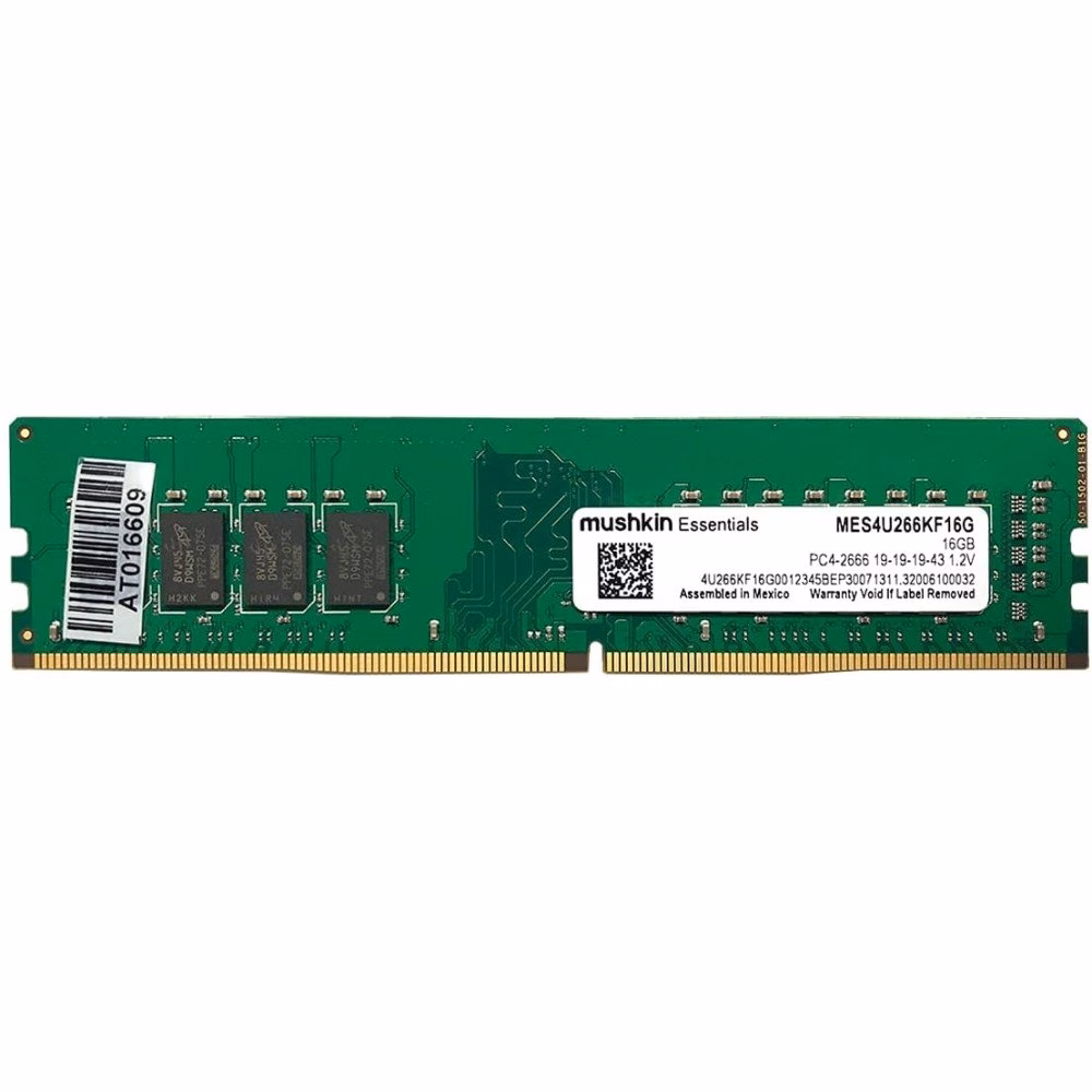 Memória Mushkin MES4U266KF16G, 16Gb Ddr4 UDIMM PC4-2666