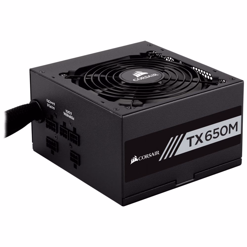 Fonte Corsair TX650M 650W 80 Plus Gold Semi Modular