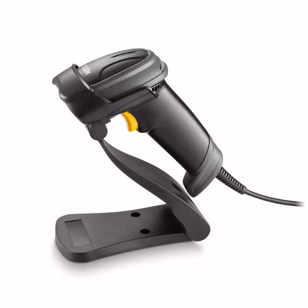 Leitor de Código de Barras Bematech EL250, Leitura 1D/2D/Febrabam, USB, com Pedestal - 46BEL250USC0