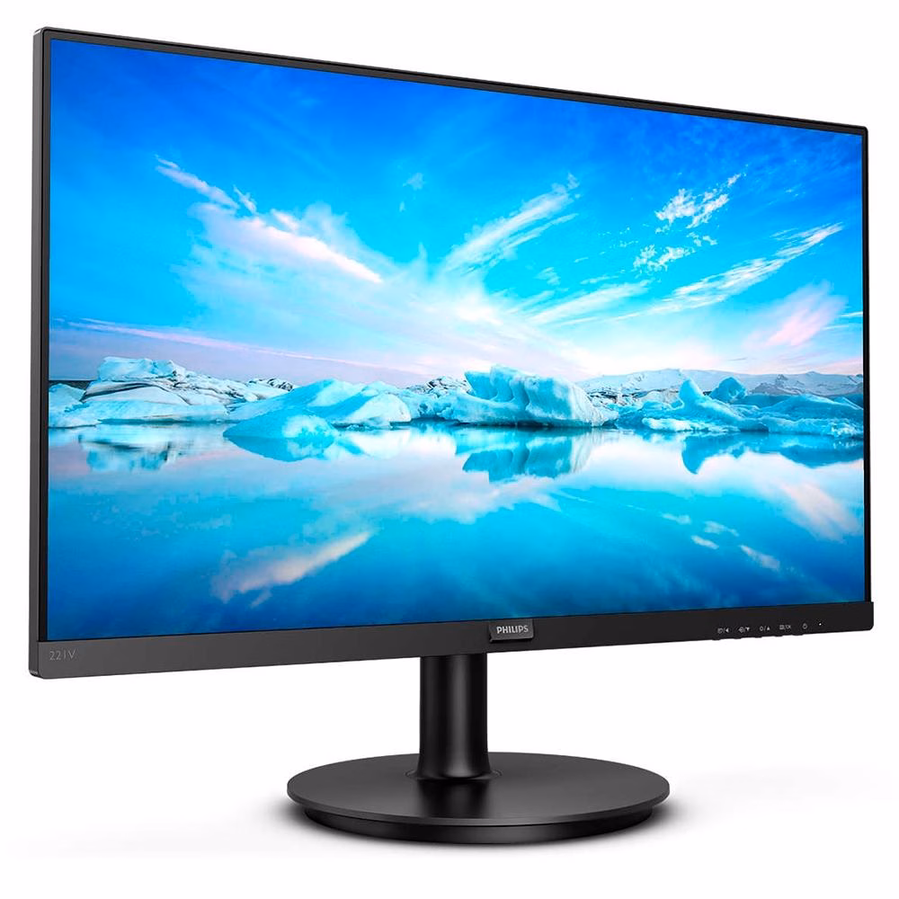 Monitor Philips 221V8 LCD 21.5", Full HD, HDMI, Bordas Ultrafinas