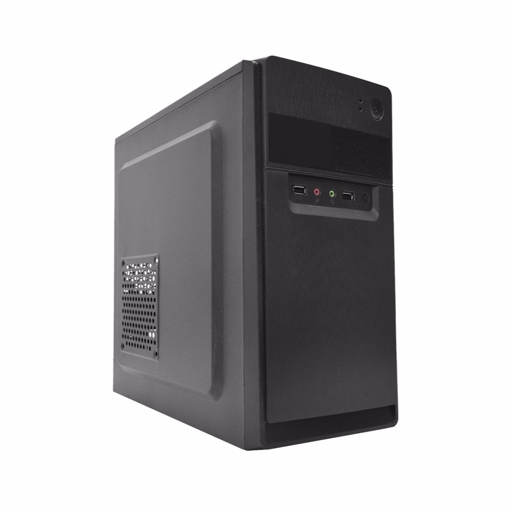 Gabinete K-Mex Micro-ATX GM-02MA com Fonte PX300 Preto