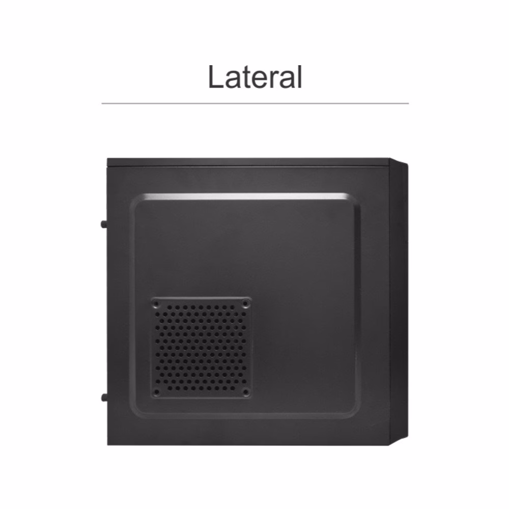 Gabinete K-Mex Micro-ATX GM-02MA com Fonte PX300 Preto - Imagem 2