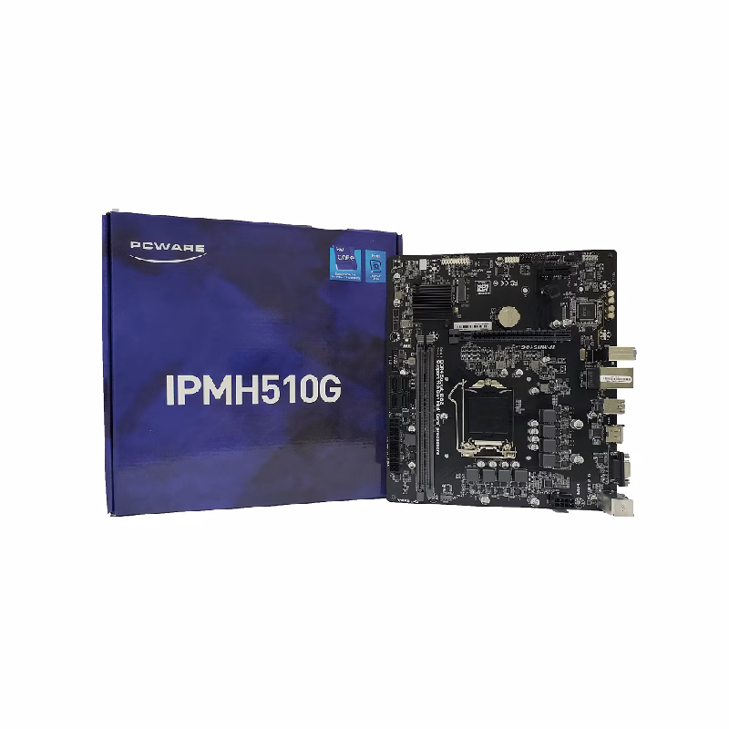 Placa Mãe PCWare IPMH510G, Chipset H510, Intel LGA 1200, mATX, DDR4