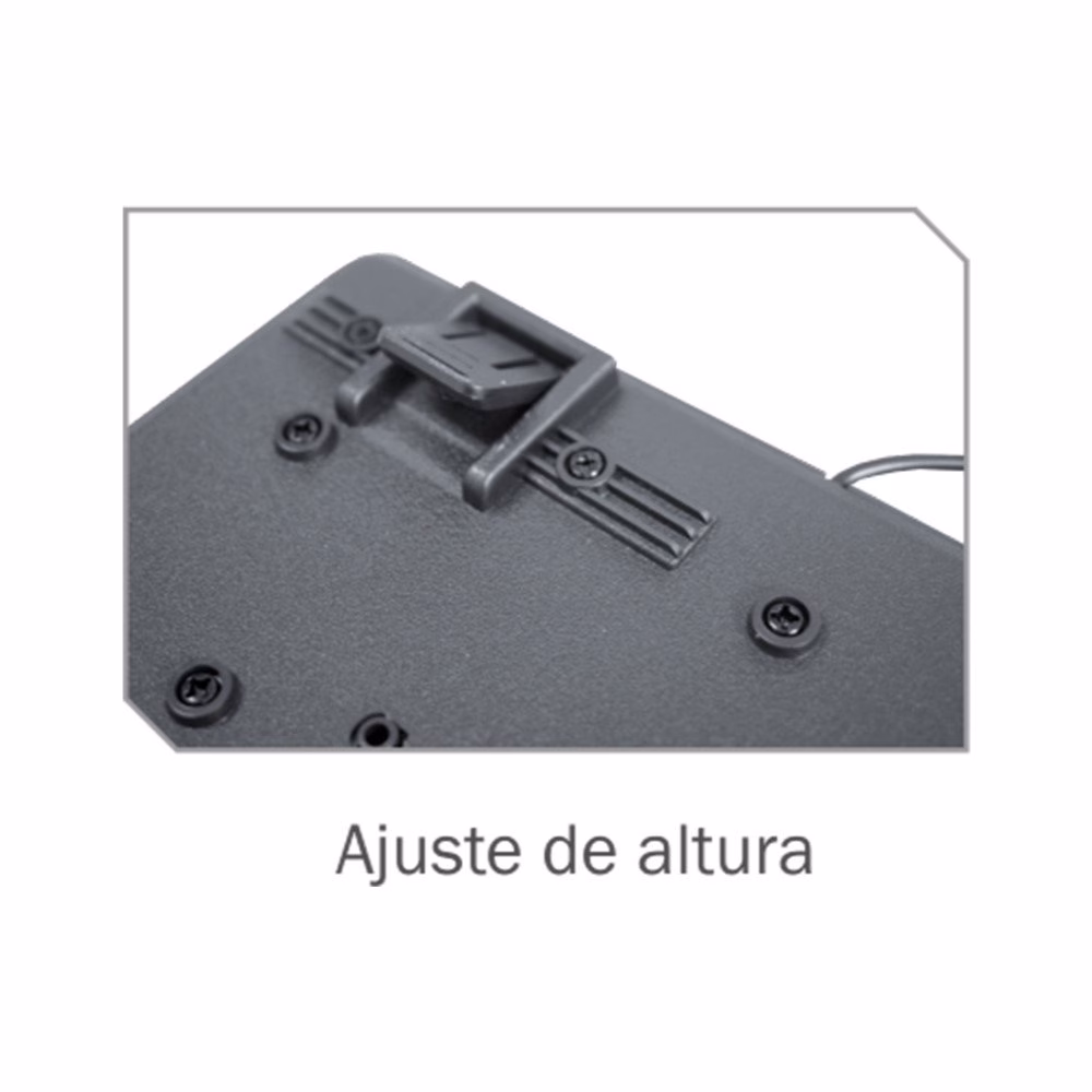 Teclado K-Mex USB ABNT2 Preto - KB-3728 - Imagem 3