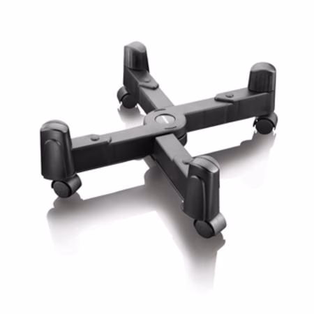 Suporte Multilaser para Gabinete com Rodas Preto - AC019