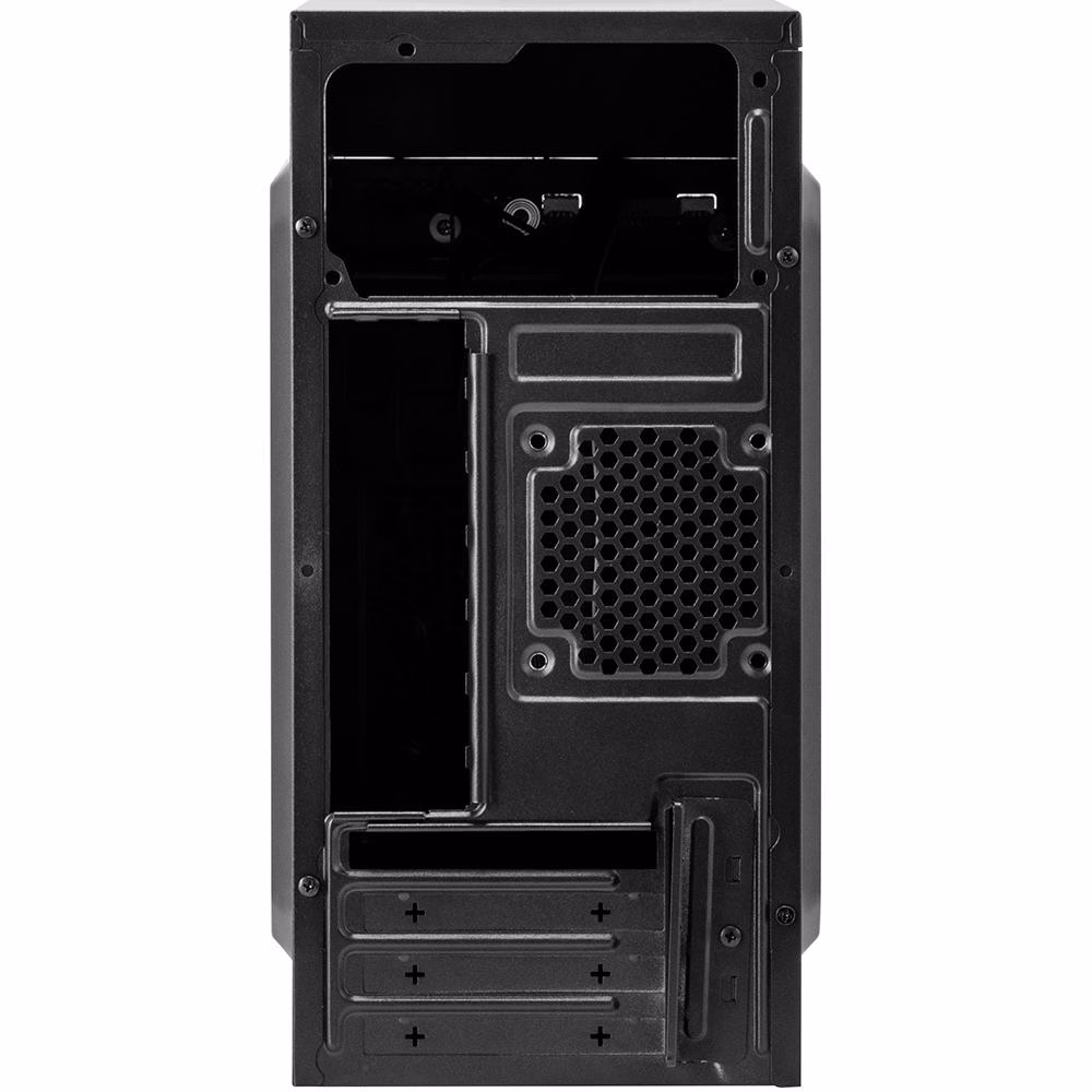 Gabinete Fortrek SC501BK, micro-ATX, Preto, Sem Fonte - Imagem 4