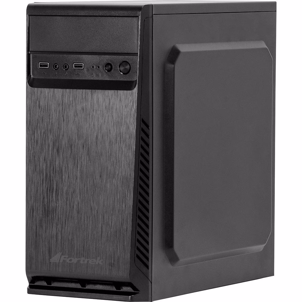 Gabinete Fortrek SC501BK, micro-ATX, Preto, Sem Fonte - Imagem 5