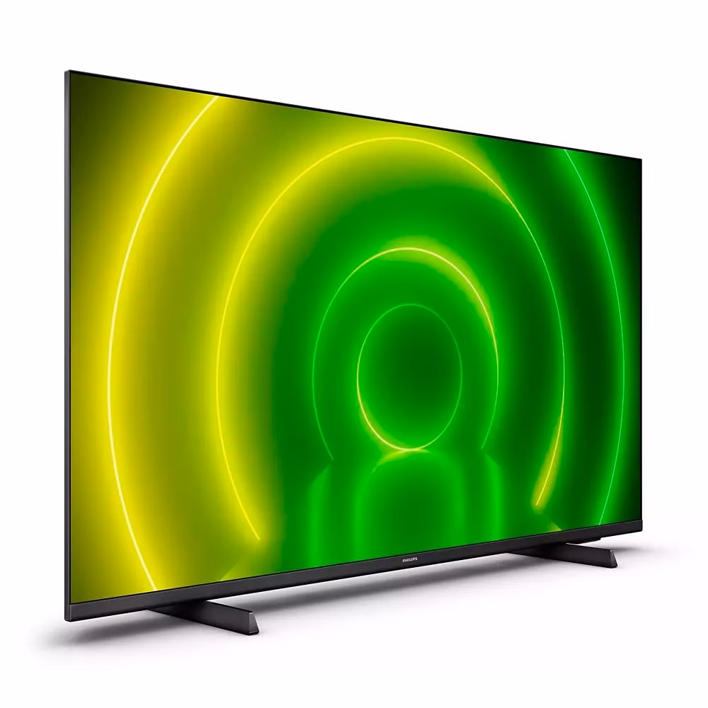 Smart TV LED Philips 55 4K, Wifi, Bluetooth, HDMI, Google Assistant, Preto - 55PUG7406/78 - Imagem 2