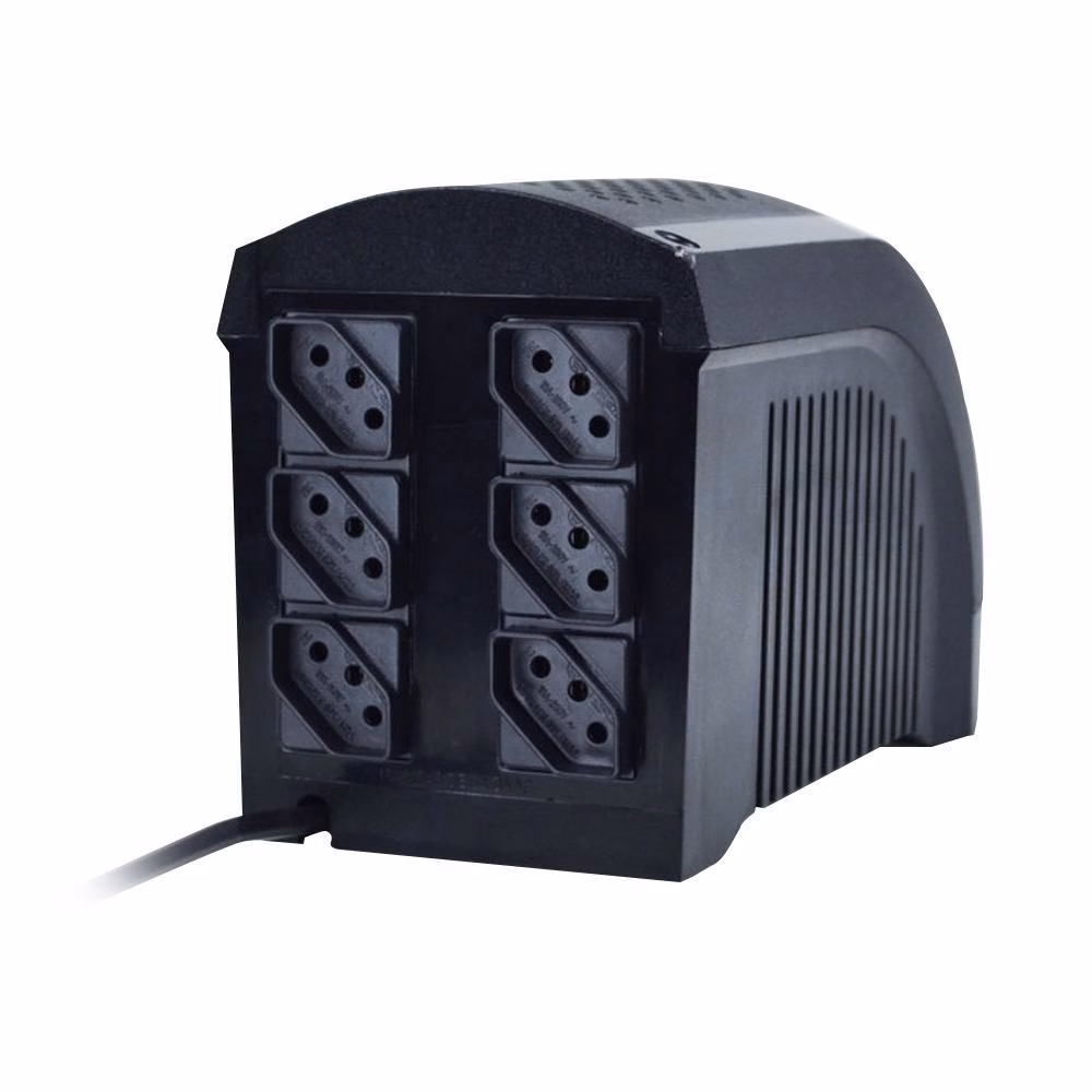Nobreak Ups Mini 600VA Bivolt 115/220V 5A com 6 Tomadas Ts Shara - TS-4003 - Imagem 2