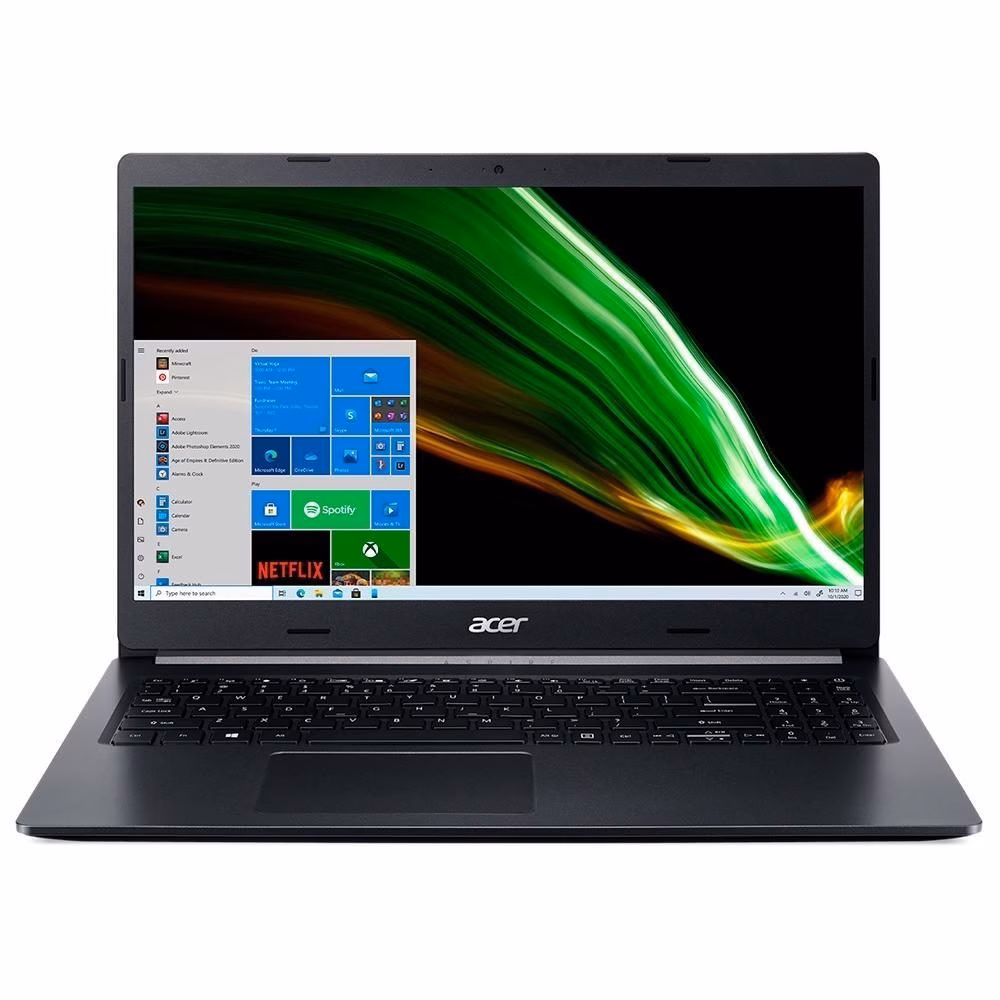 Notebook Acer Aspire 5 Intel Core i5-10210U, 8GB RAM, SSD 256GB NVMe, 15.6 Full HD, Win 10 Home - A515-54-53VN