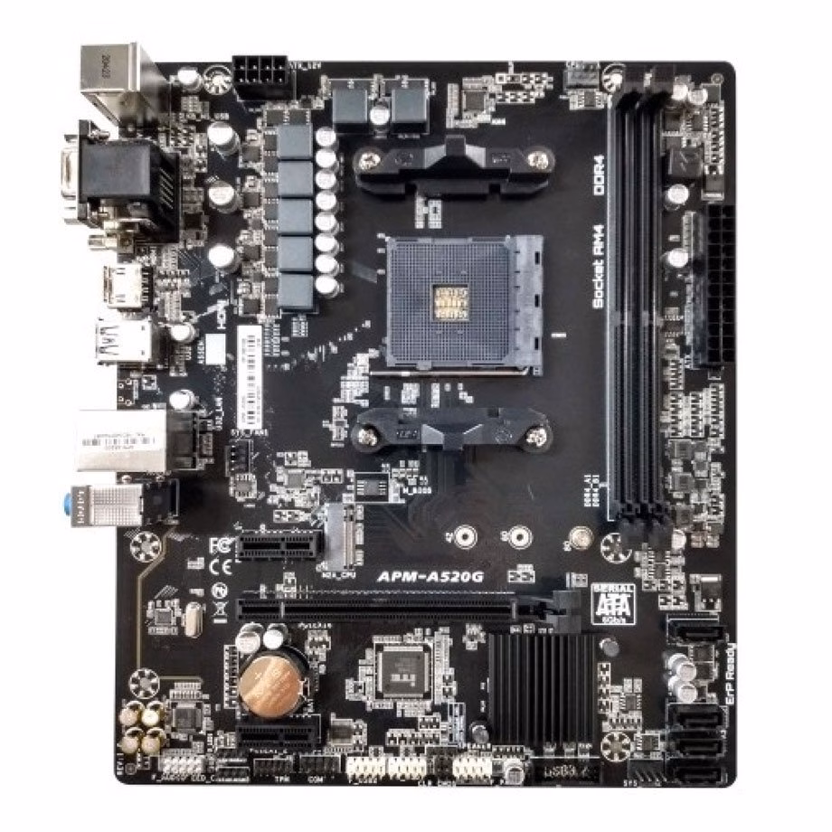 Placa Mãe PCWare APM-A520G, AM4, mATX, DDR4