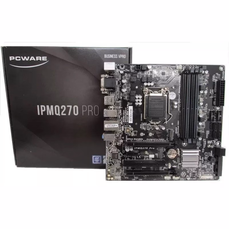 Placa Mãe PCWare IPMQ270 PRO, Chipset Intel Q270, LGA 1151