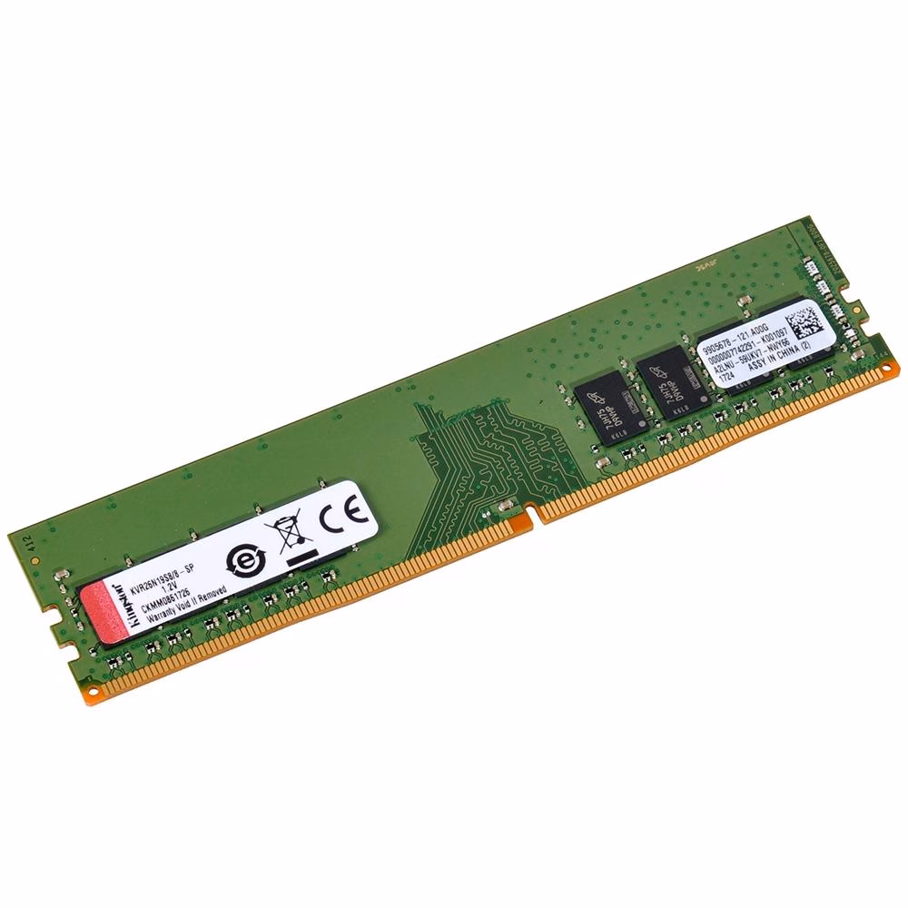 Memória Kingston 8GB, 2666MHz, DDR4, CL19 - KVR26N19S8/8