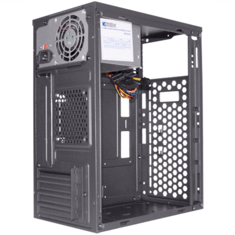 Gabinete K-Mex Micro ATX com Fonte 200w GM-03NB Preto - Imagem 6