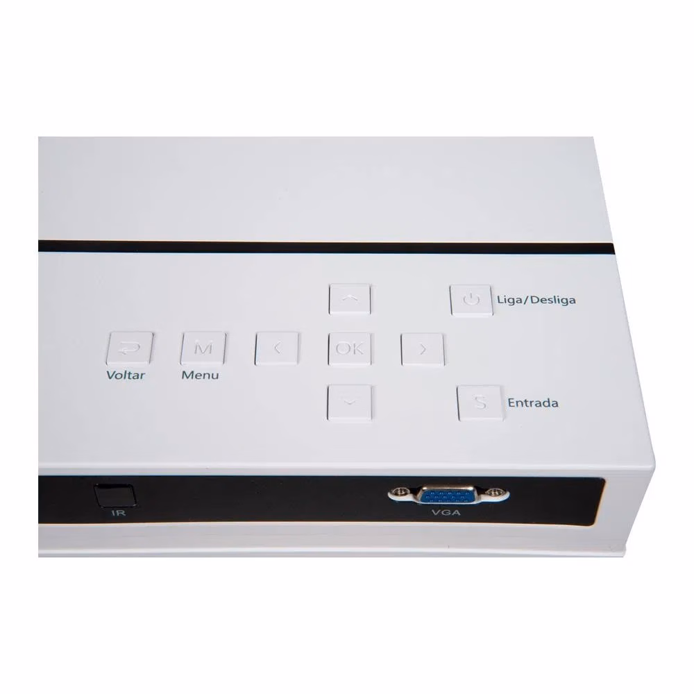 Projetor GoldenTec GT3500 Full HD 3500 Lumens com 2 HDMI, 2 USB, AV e VGA - Imagem 3