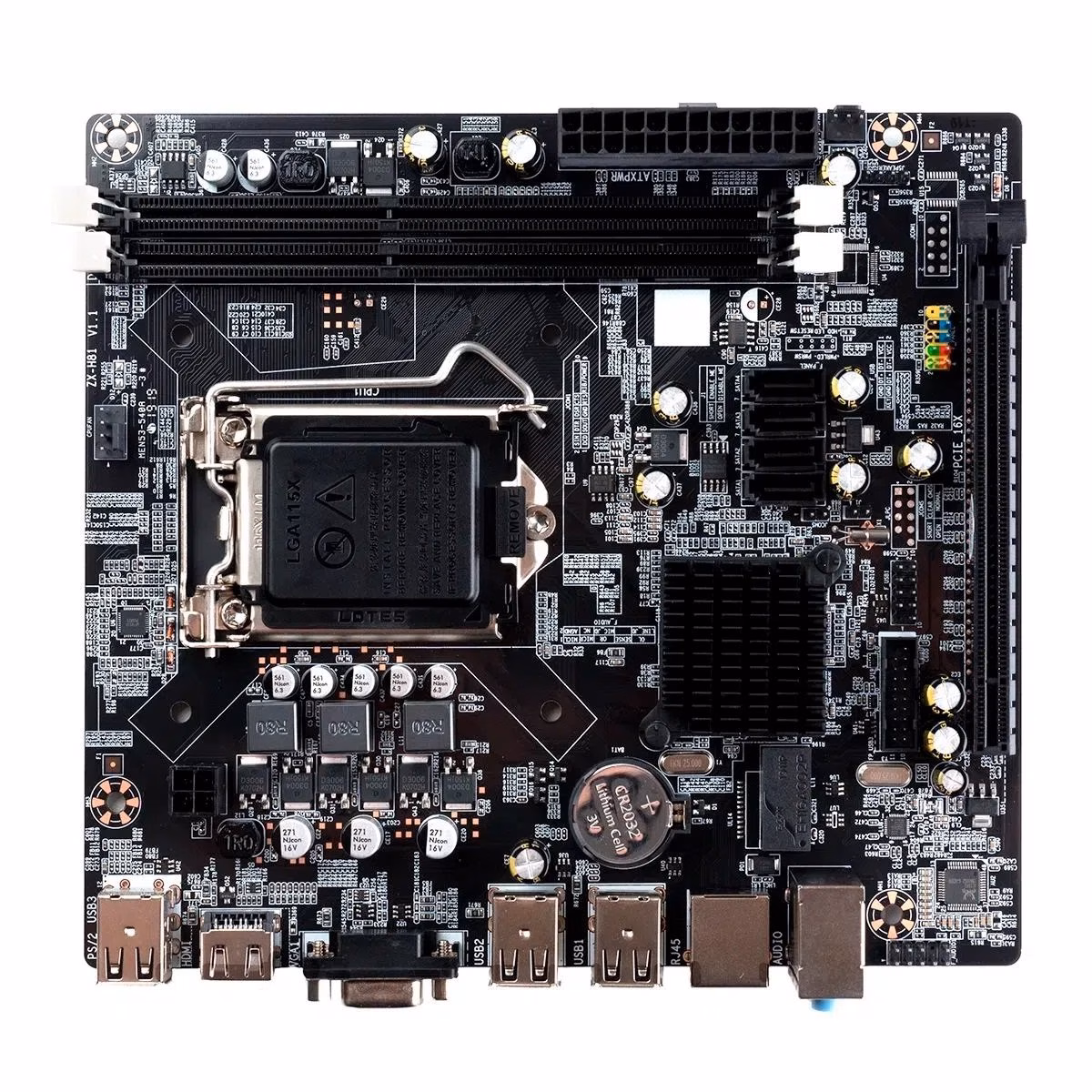 Placa Mãe 1155 DDR3 H61 Box com HDMI Goldentec