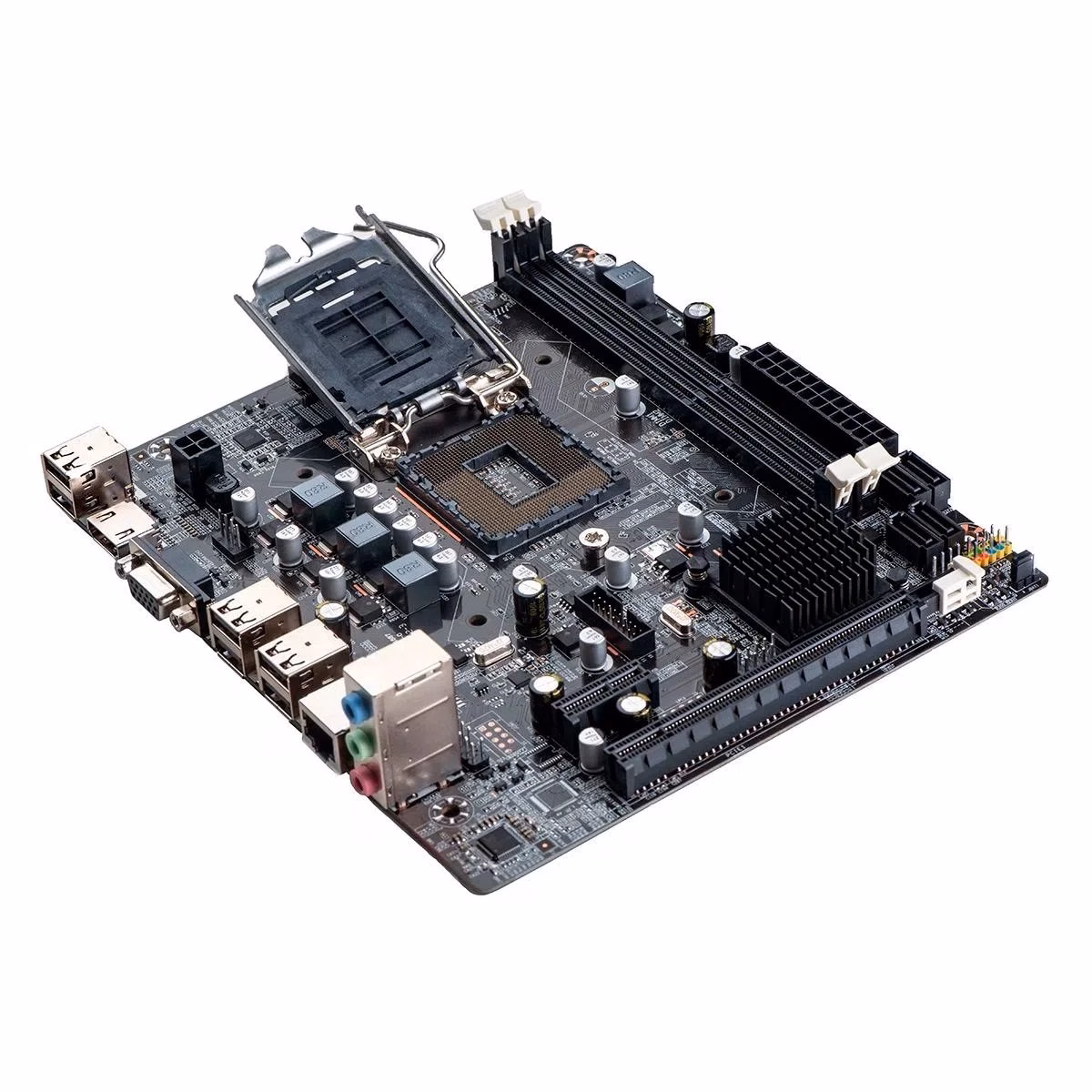 Placa Mãe 1155 DDR3 H61 Box com HDMI Goldentec - Imagem 2