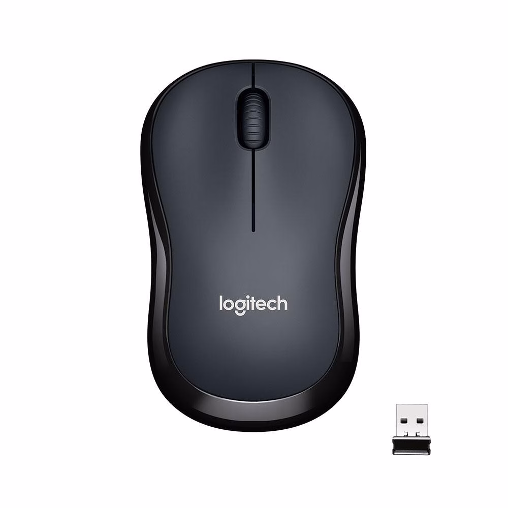 Mouse Sem Fio Logitech M220 com Clique Silencioso, Graphite