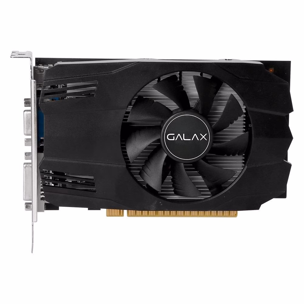 Placa de Vídeo GT 730 Galax NVIDIA Geforce, 4 GB DDR3, Processador Gráfico, PCIE 2.0 - 73GQS4HX00WG - Imagem 2
