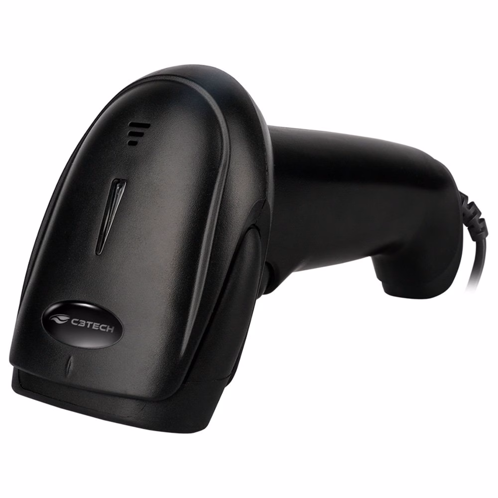 Leitor de Código de Barras C3Tech 1D/2D, USB, Preto - LB-110BK - Imagem 2