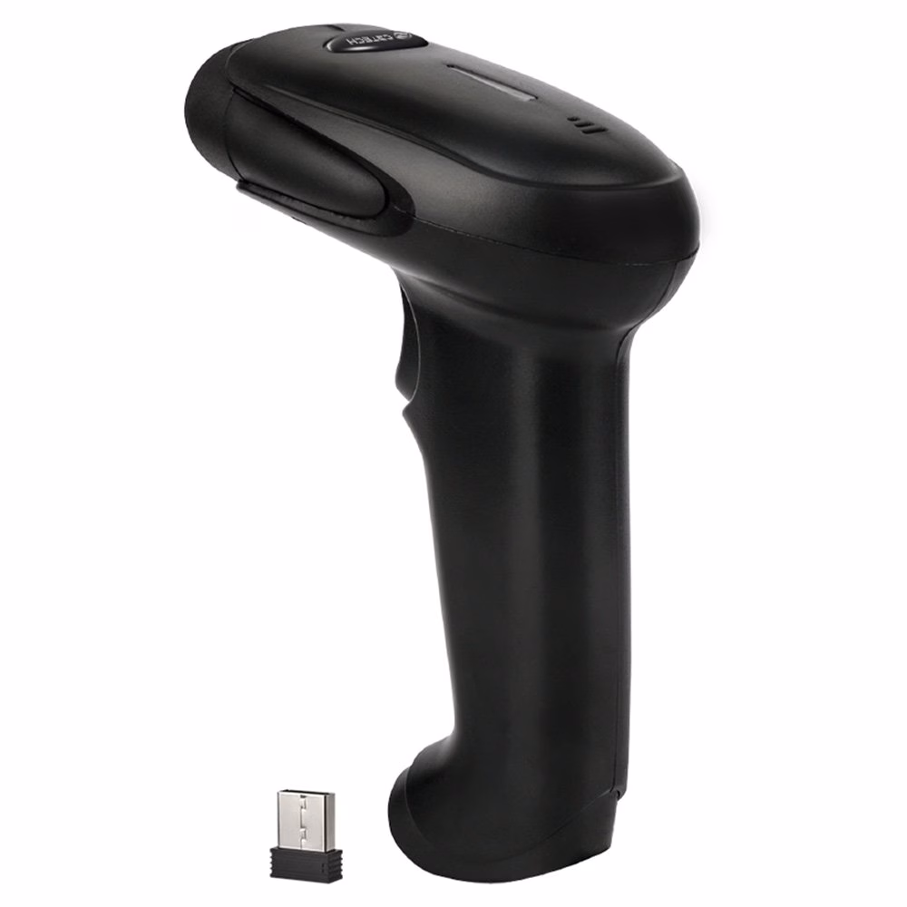 Leitor de Código de Barras Sem Fio C3Tech, 1D/2D, USB, Preto - LB-W110BK