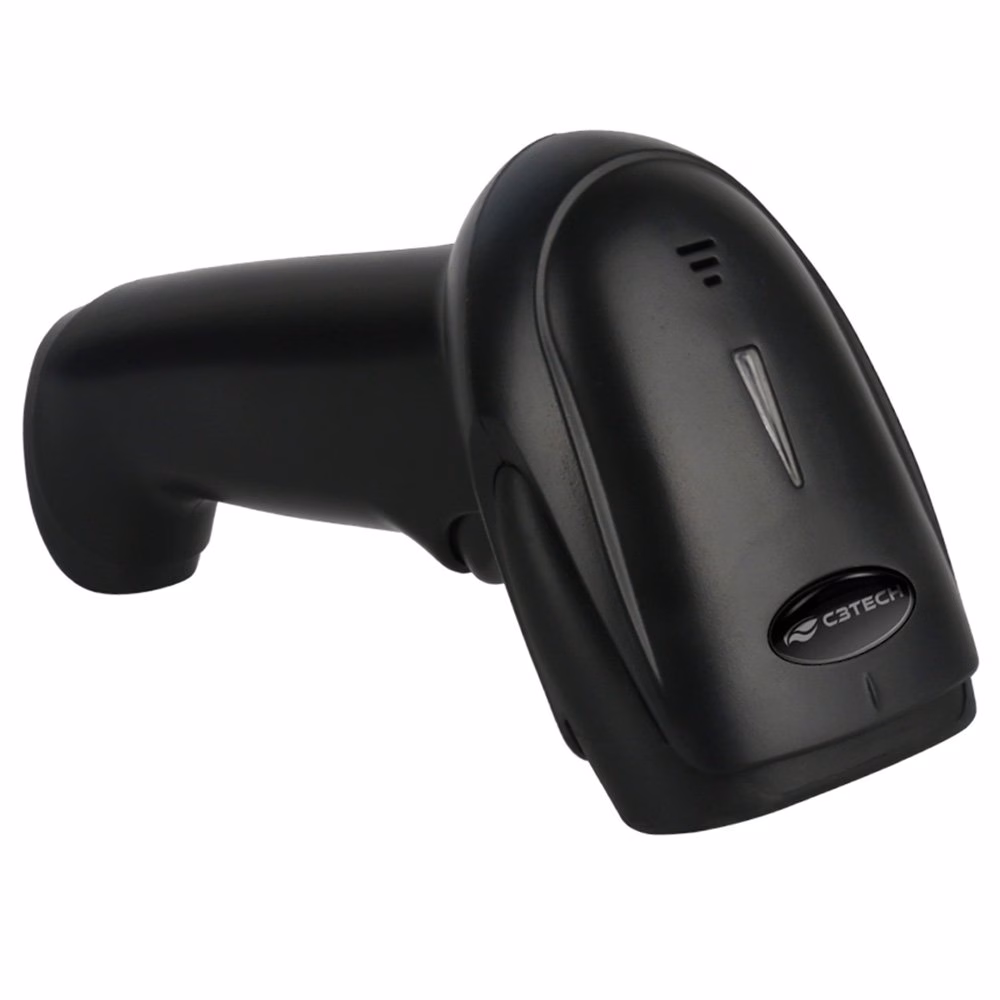 Leitor de Código de Barras Sem Fio C3Tech, 1D/2D, USB, Preto - LB-W110BK - Imagem 2
