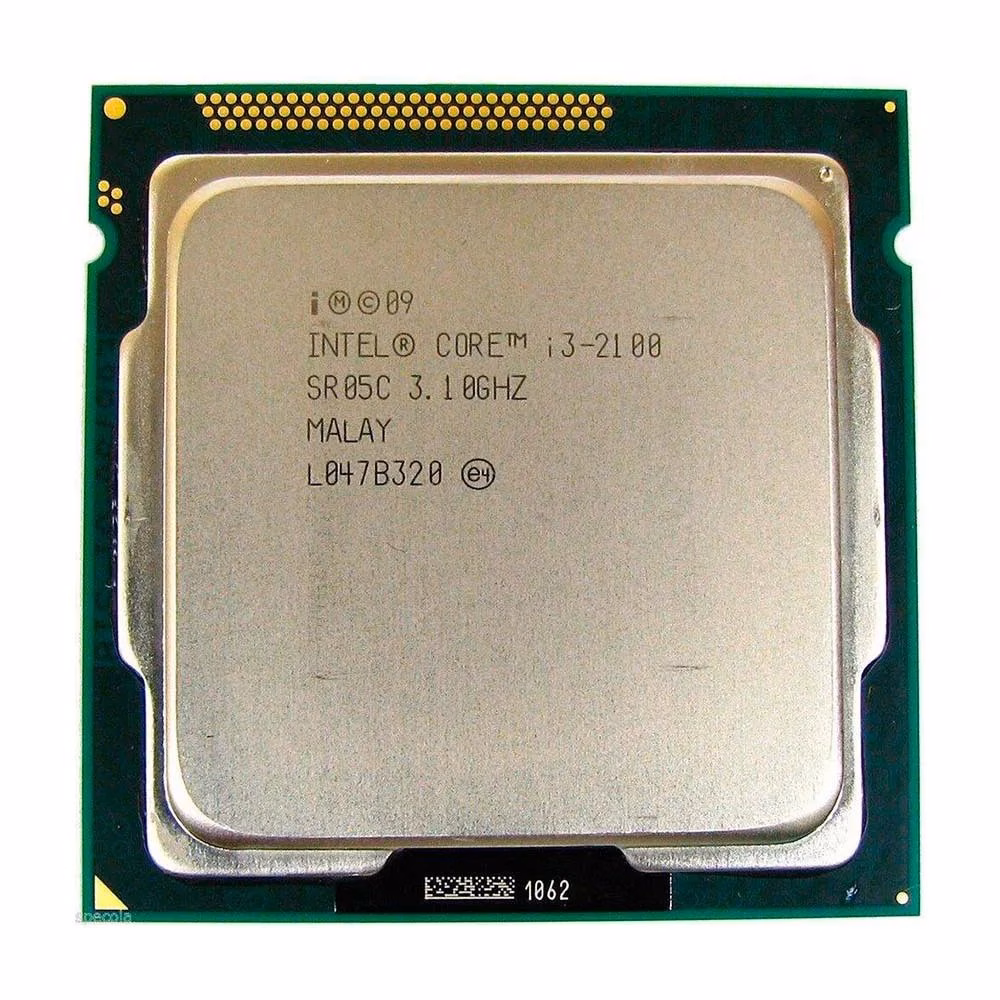 Processador Intel Core i3-2100, Cache 3MB, 3.10GHz, 1155 - OEM
