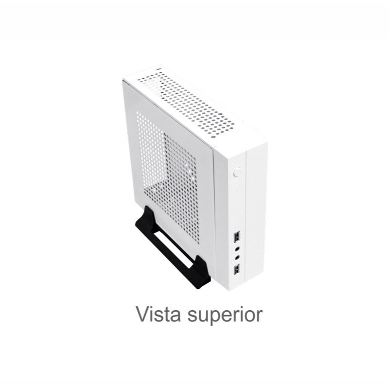 Gabinete K-Mex mini ITX com fonte - GI-228E Branco - Premium Informática