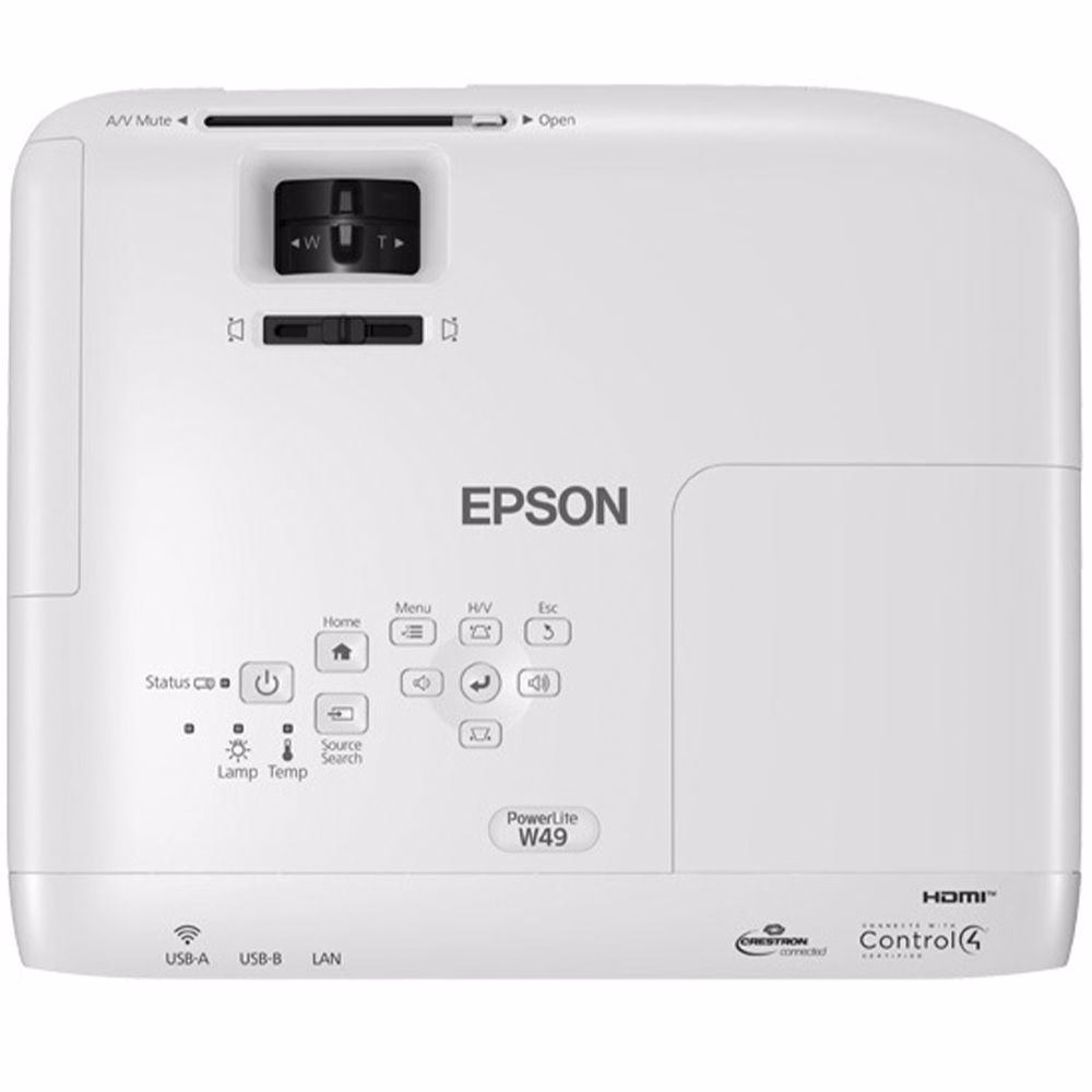 Projetor Epson PowerLite W49 Ideal Para Salas de Aula - Imagem 4